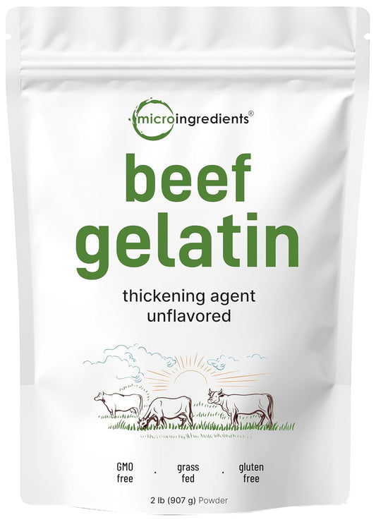 Premium Beef Gelatin Powder: Rich Protein Boost
