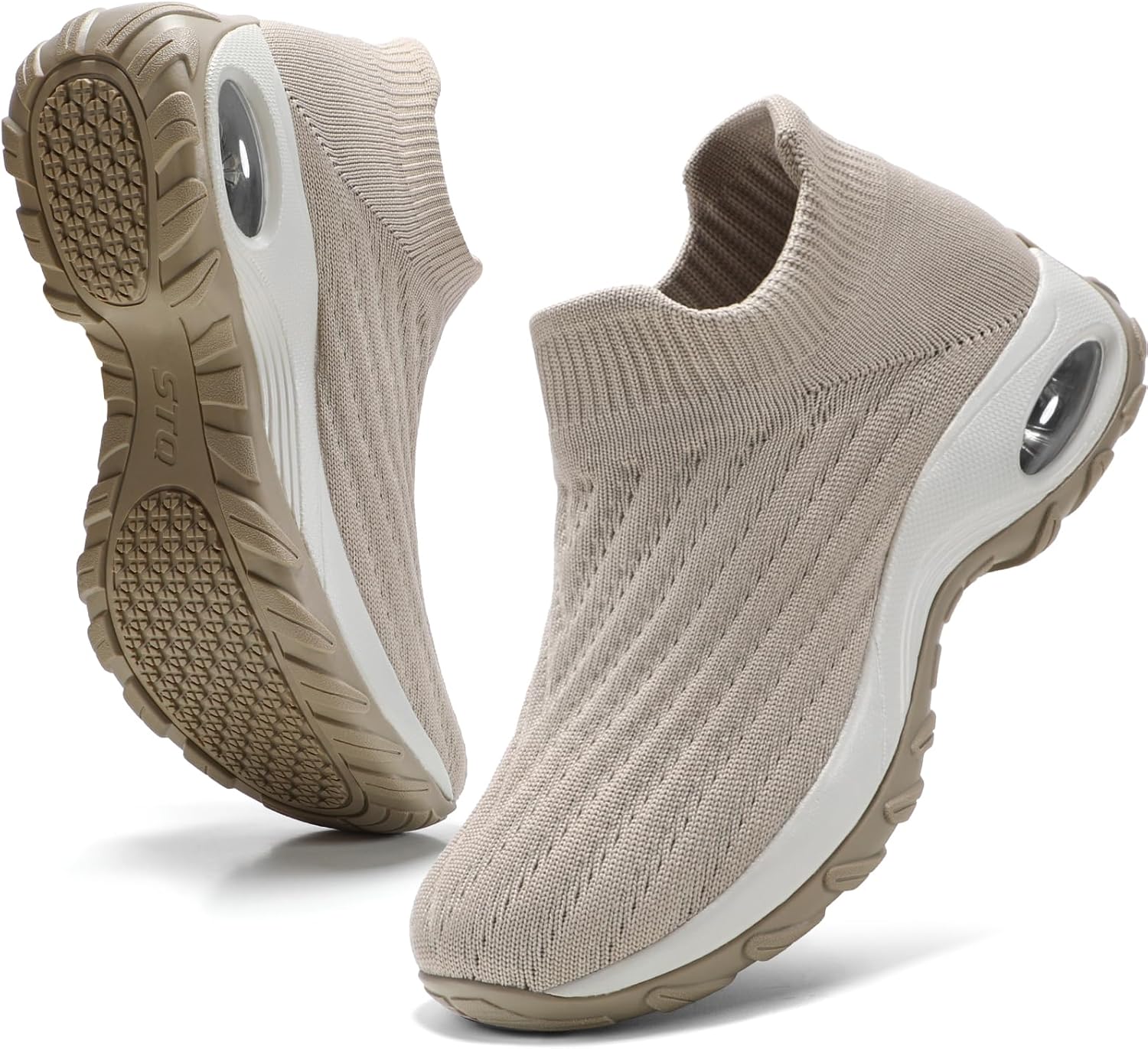 HKR Women's Walking Shoes with Arch Support for Comfort
