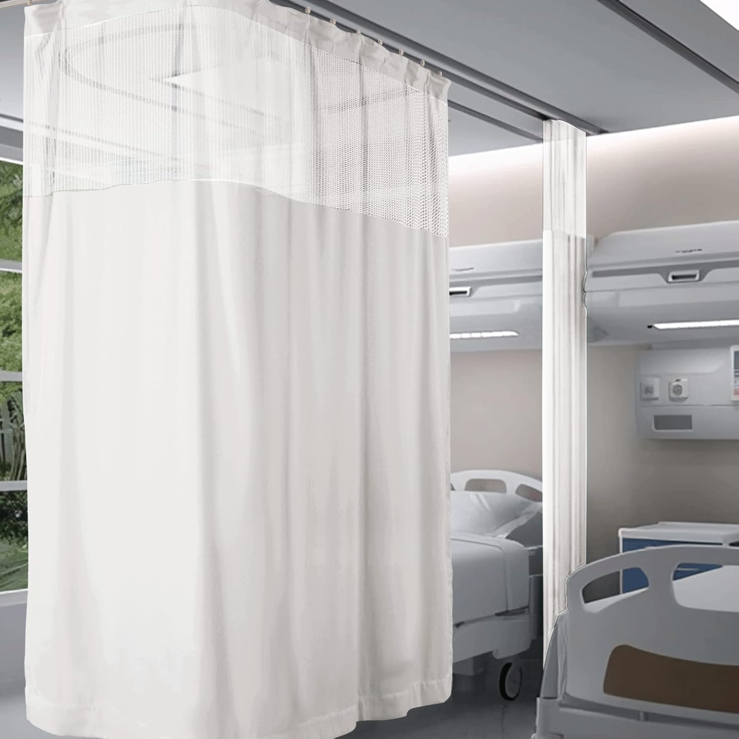 Medical Grade Privacy Curtain - 15ft x 8.5ft - Enhance Hospital Privacy