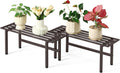 2 Pack Metal Plant Stand for Indoor and Outdoor Use, Sturdy Design