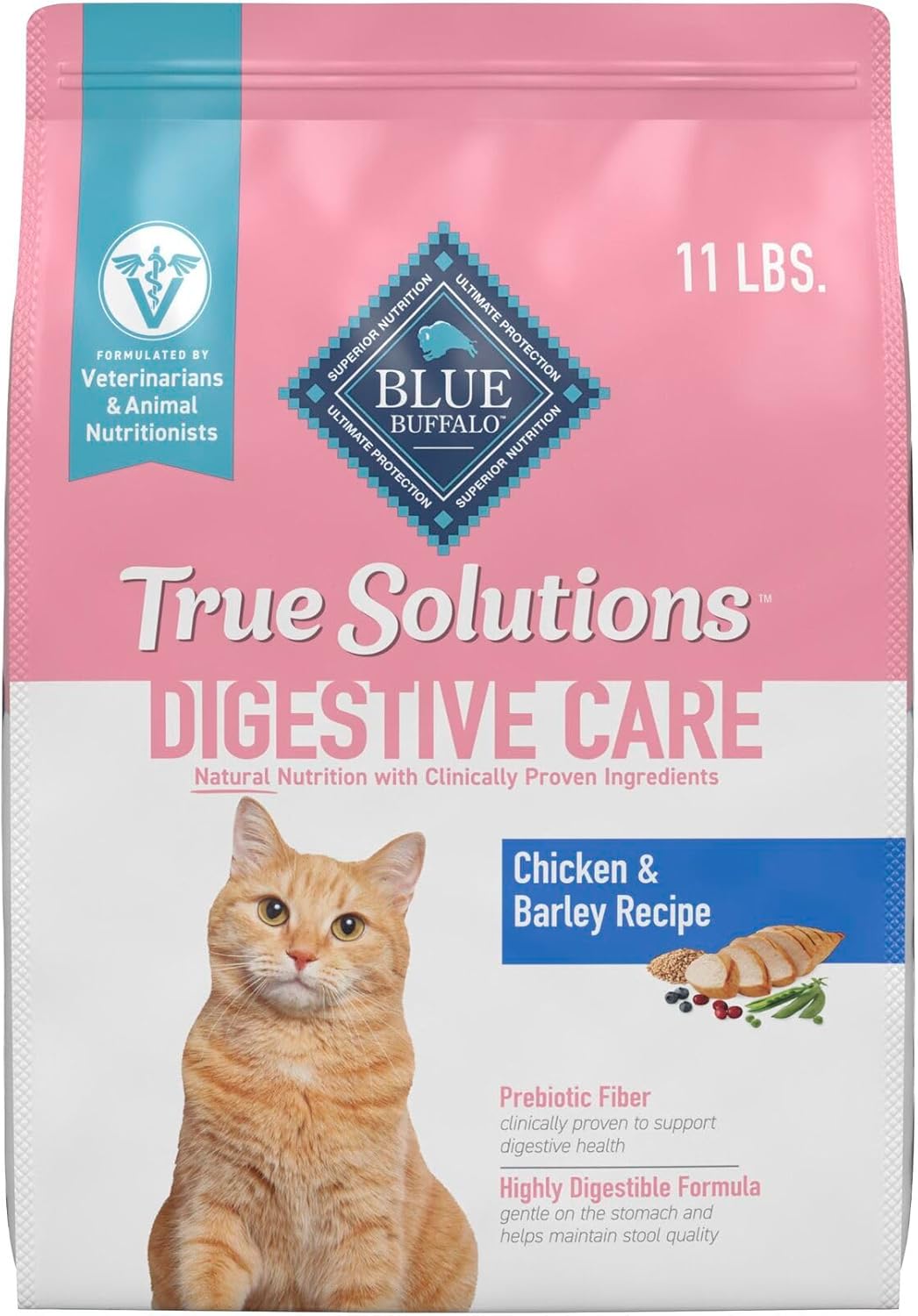 Blue Buffalo True Solutions Digestive Care Cat Food for Adults