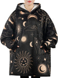 Witchy Gifts Wearable Flannel Blanket Hoodie - Cozy Everyday Comfort