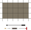 Superior 99% Shading Rate Inground Pool Safety Cover - Fits 16x32ft