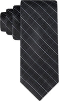 Calvin Klein Mens Black Solid and Pattern Neckties - Classic Look