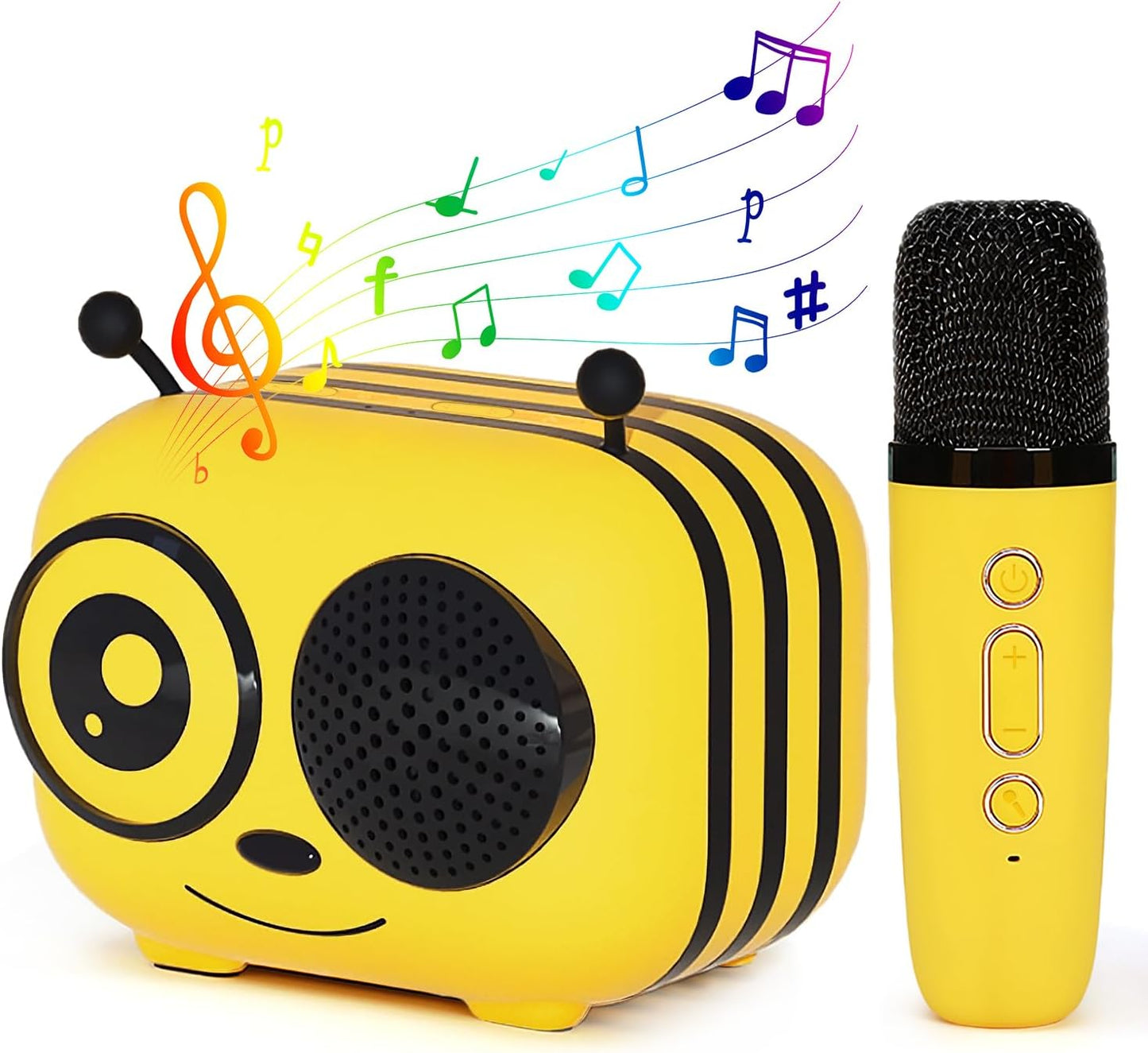 Portable Mini Karaoke Machine with Wireless Mic - Fun for All Ages!