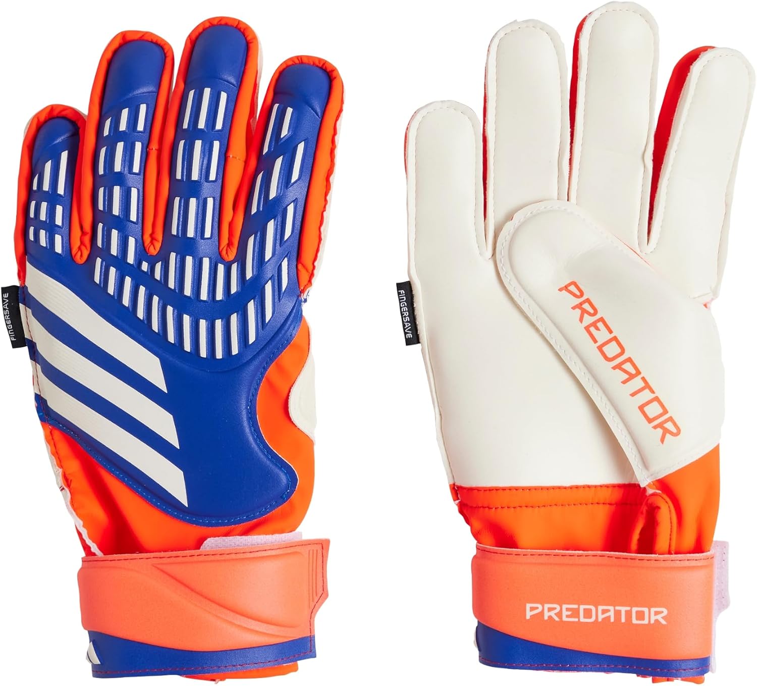 adidas Match Predator Fingersave Goalie Gloves for Juniors
