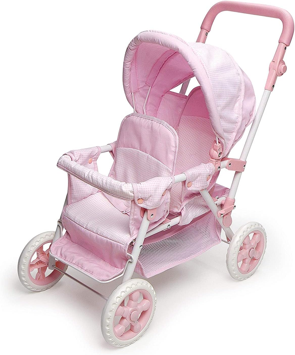 Double Front to Back Stroller for Dolls - Fun Pretend Play