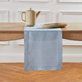 Solino Home Linen Dusty Blue Table Runner 14 x 108 in - Classic