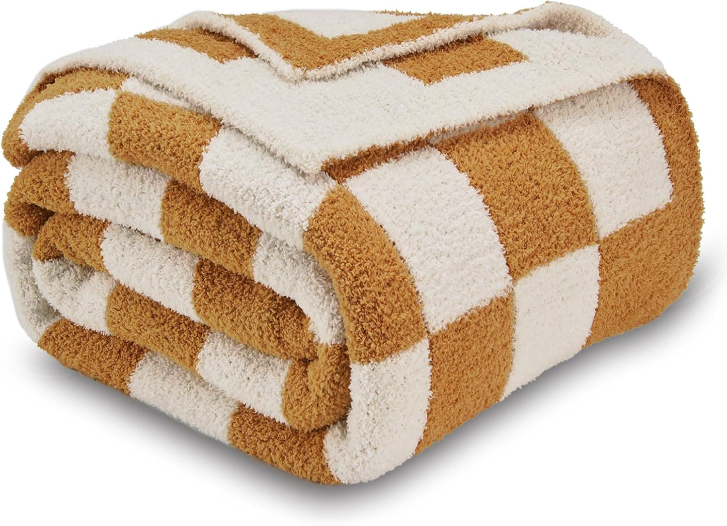 CozeCube Checkered Blanket - Ultra Soft Cozy Throw for All Seasons