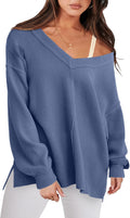 Oversized Long Sleeve Off the Shoulder Sweatshirt Tunic - Cozy Length