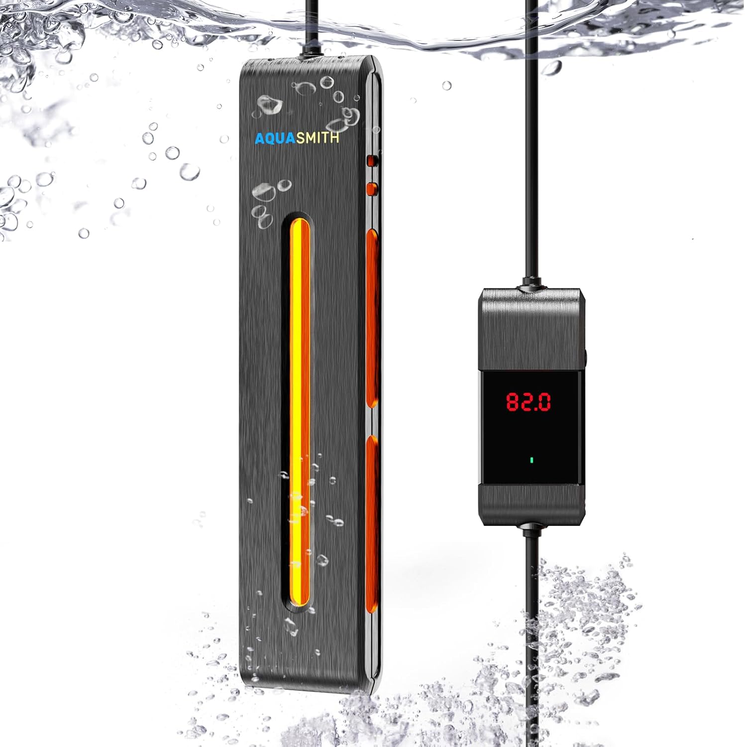 AQUASMITH 300W Dual-Chip Heater: Safe, Smart Heating