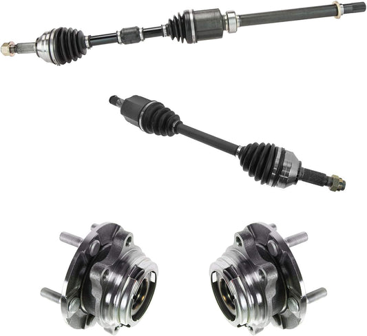 TRQ Front Driver & Passenger Side Drivetrain Kit for Nissan