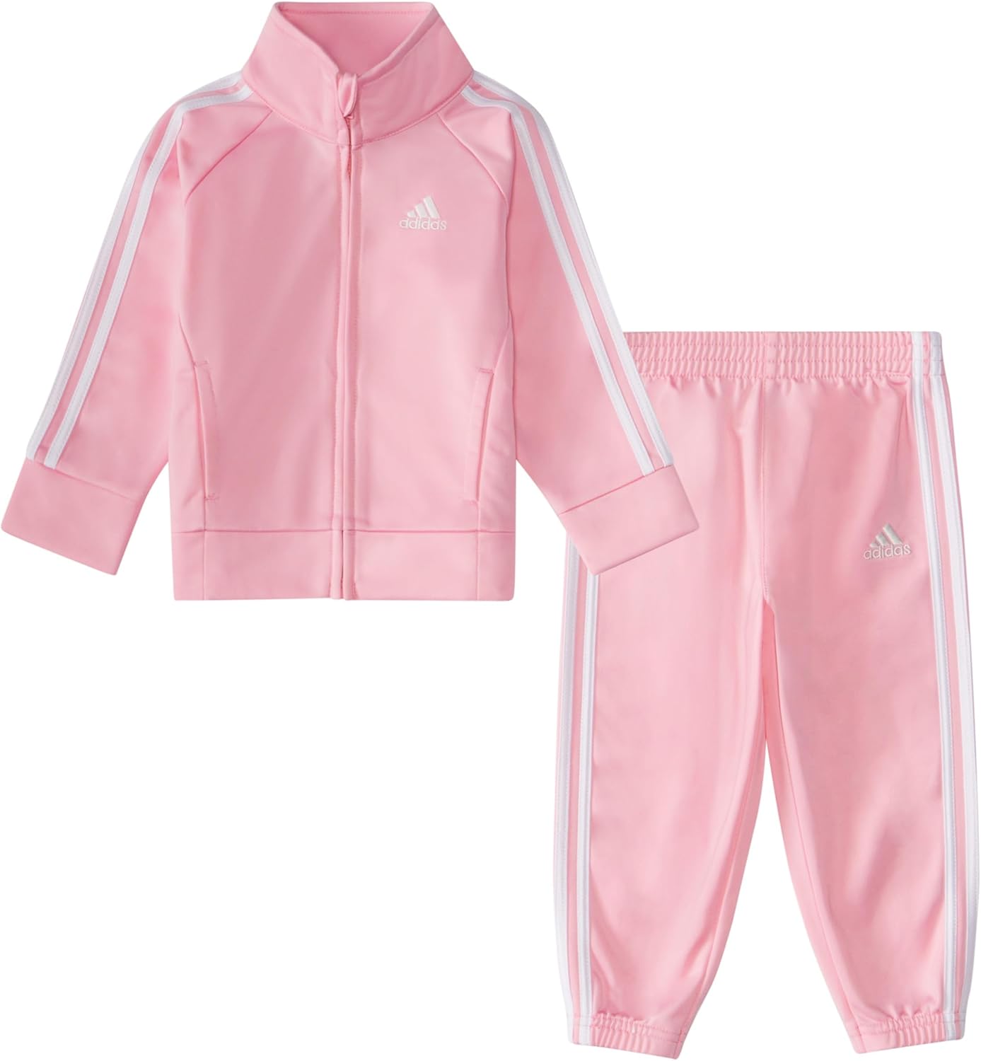 adidas Baby Girl's Zip Front Classic Tricot Jacket Set Review