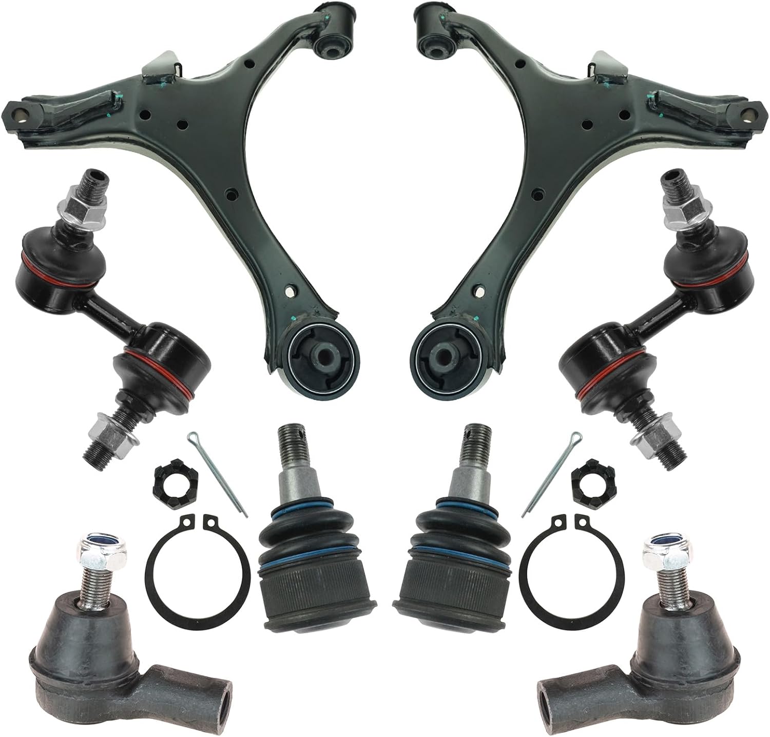 TRQ Front Steering & Suspension Kit for 2003-2011 Honda Element