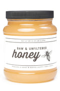 TJO Bees Raw and Unfiltered Honey (5 LB Jar) - Creamy, Cost-Effective
