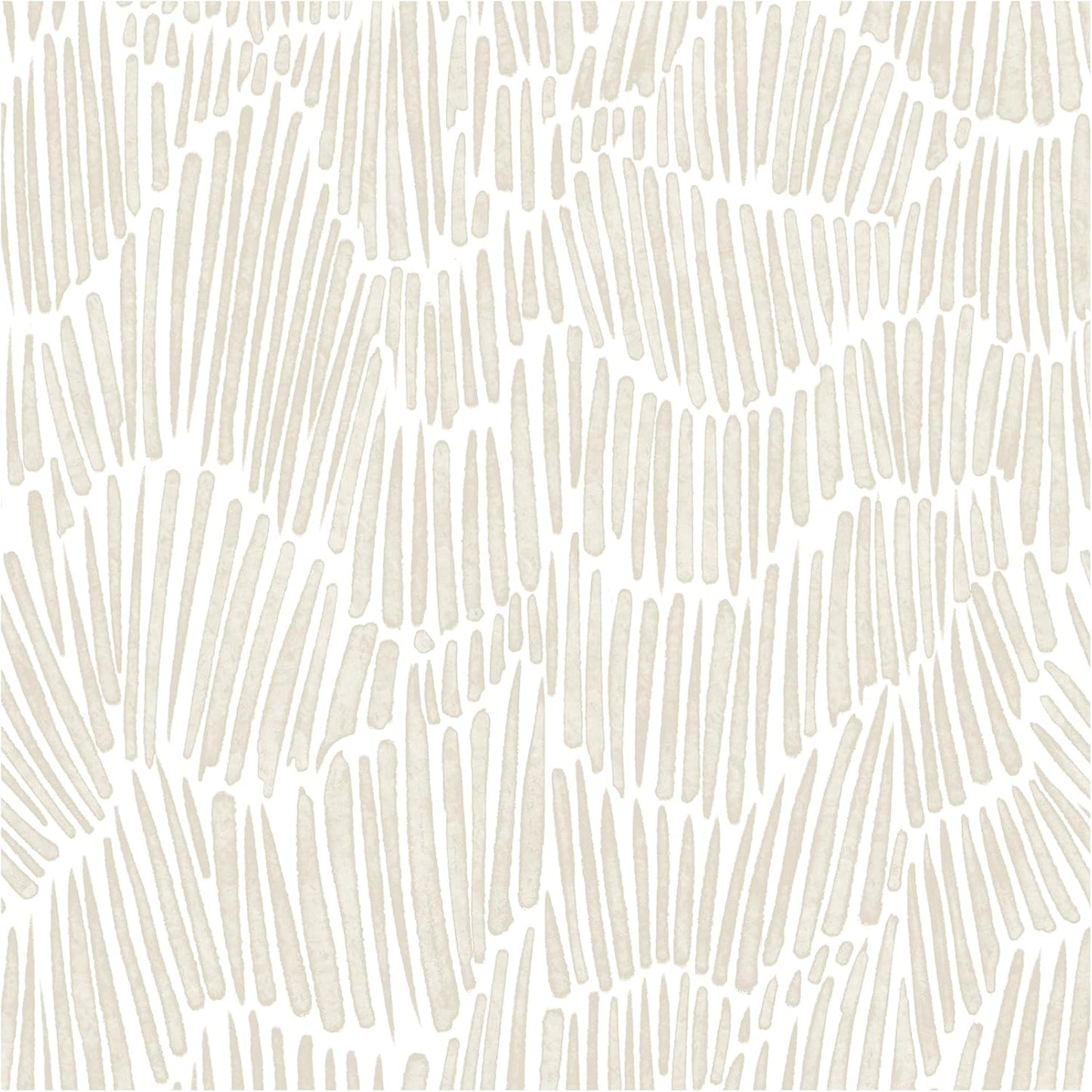 Beige Striped Peel and Stick Wallpaper for Modern Home Decor