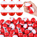 Libima 60 Pcs 2 in Fishing Bobber Stress Ball Pack - Party Favors