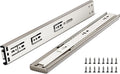 16 Inch Drawer Slides Full Extension Soft Close - 150LB Capacity