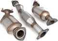 High Flow Front Catalytic Converter Kit Direct-Fit Chevy Traverse 3.6L