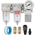 NANPU 1/4ft NPT Air Drying System - Filter, Coalescer & Regulator