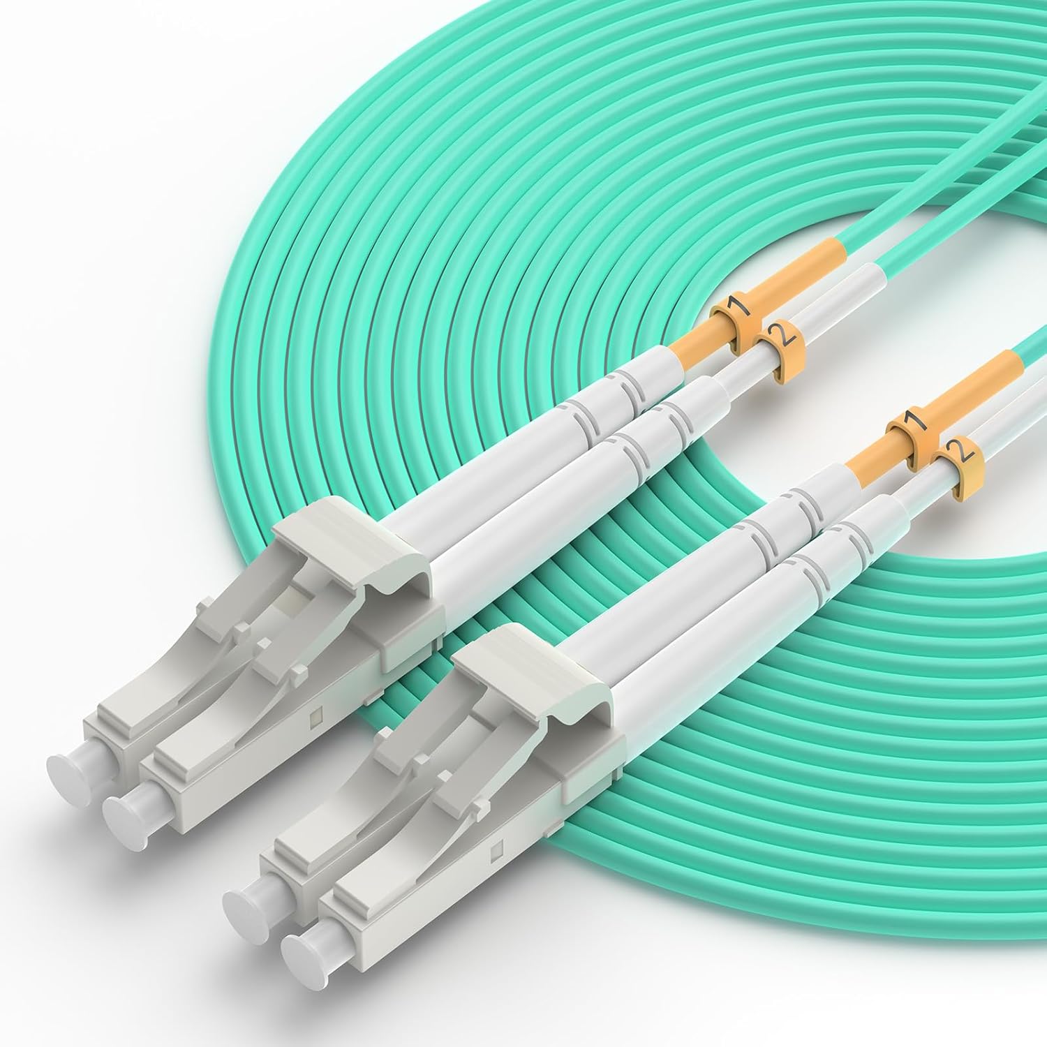 Yonwide OM3 LC to LC Fiber Patch Cable - 75m for 10Gb Ethernet