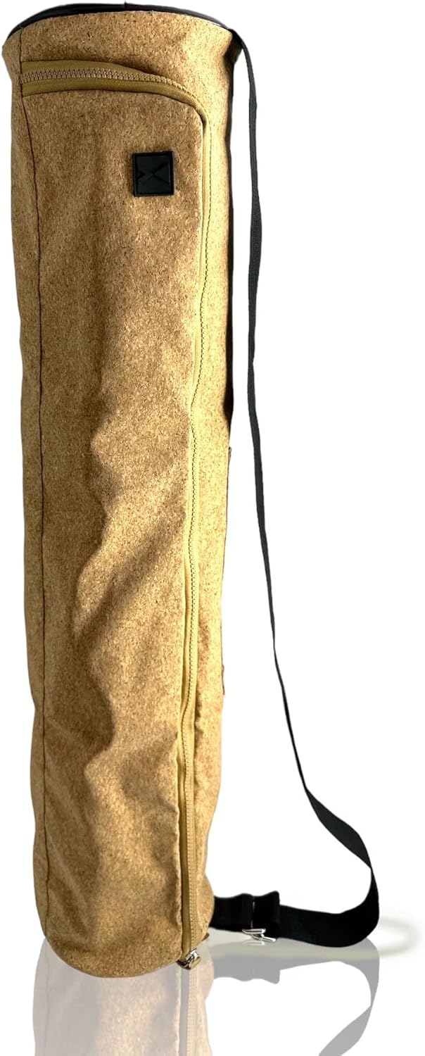 Kalm Now Cork Yoga Mat Bag - Weatherproof, Lightweight & Durable