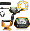 Metal Detector for Adults - Waterproof 10ft Coil, Higher Accuracy