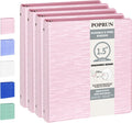 POPRUN 3 Ring Binder 1.5 in - Durable Eco-Friendly Organizer