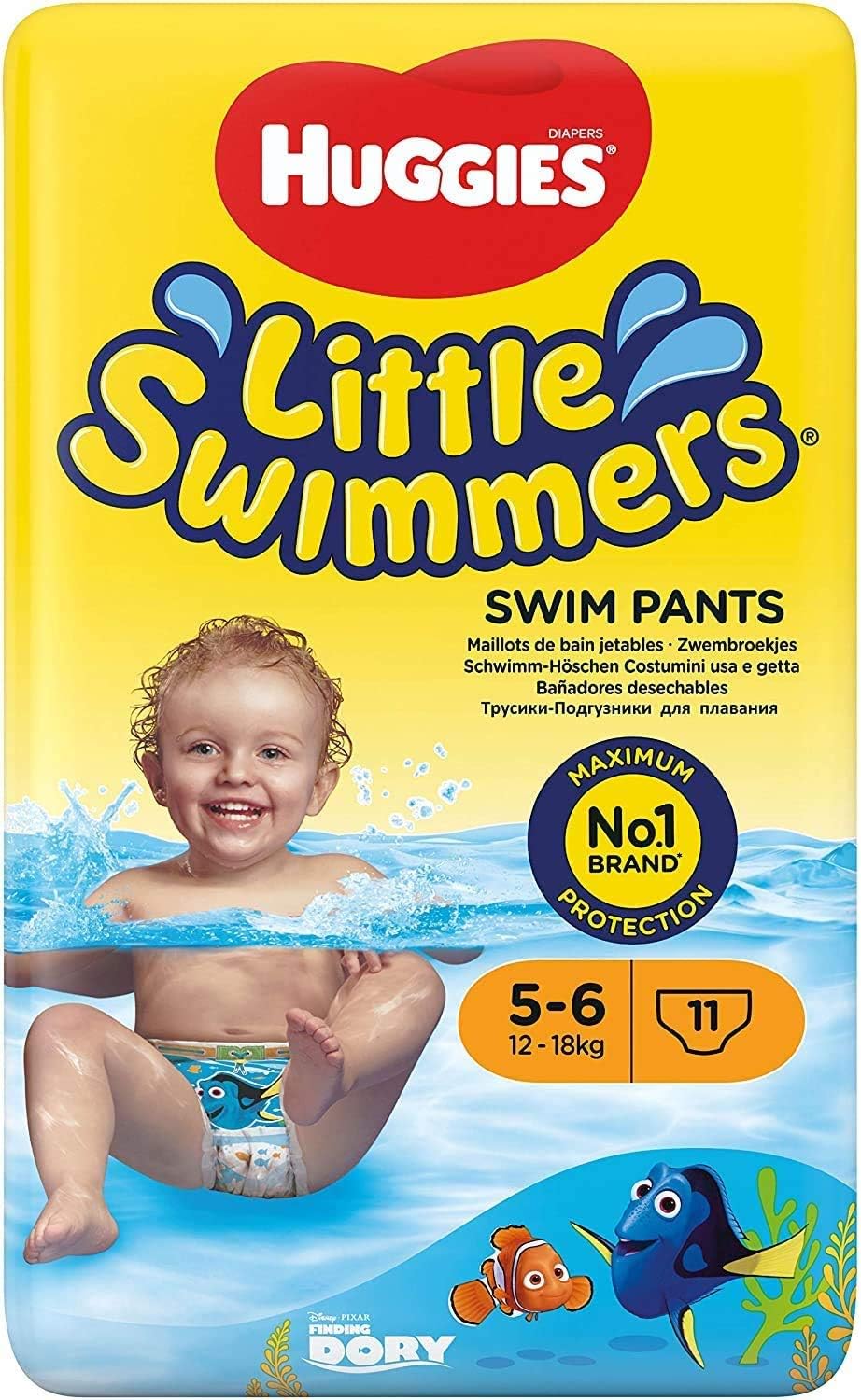 Huggies Finding Dory Swim Diapers - Leakproof Fun!
