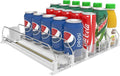 Drink Organizer for Fridge Self-Pushing Soda Can Dispenser