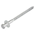 3/8 x 6 Lag Screw Kit 50 Pack - Hot Dip Galvanized for Outdoors