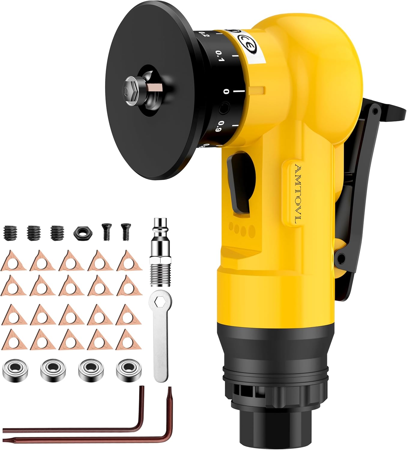AMTOVL Air Chamfer Tool - Mini Pneumatic Chamfering Machine