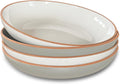 Mora Ceramic Large Pasta Bowls Set of 4 - Stylish Dinnerware