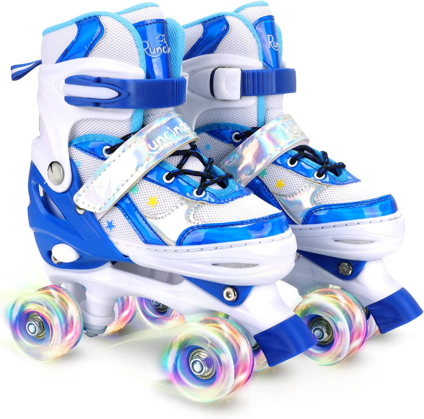 Toddler Roller Skates for Kids with Adjustable Sizes and Lights