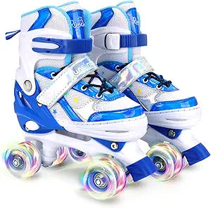 Runcinds Adjustable Toddler Roller Skates with Light Up Wheels