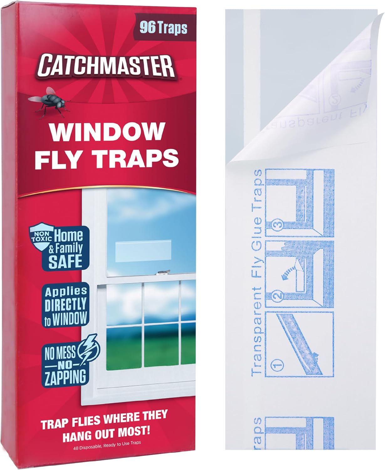 Catchmaster Window Fly Traps for Effective Indoor Pest Control