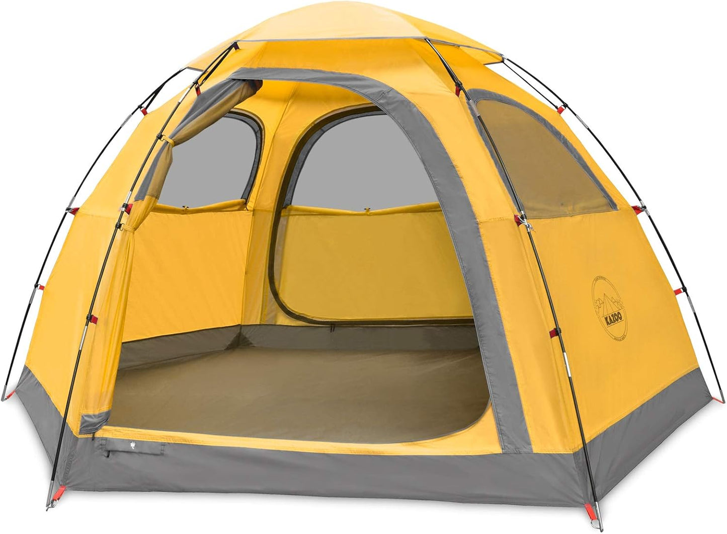KAZOO Waterproof Camping Tent: Easy Setup, Sun Shade