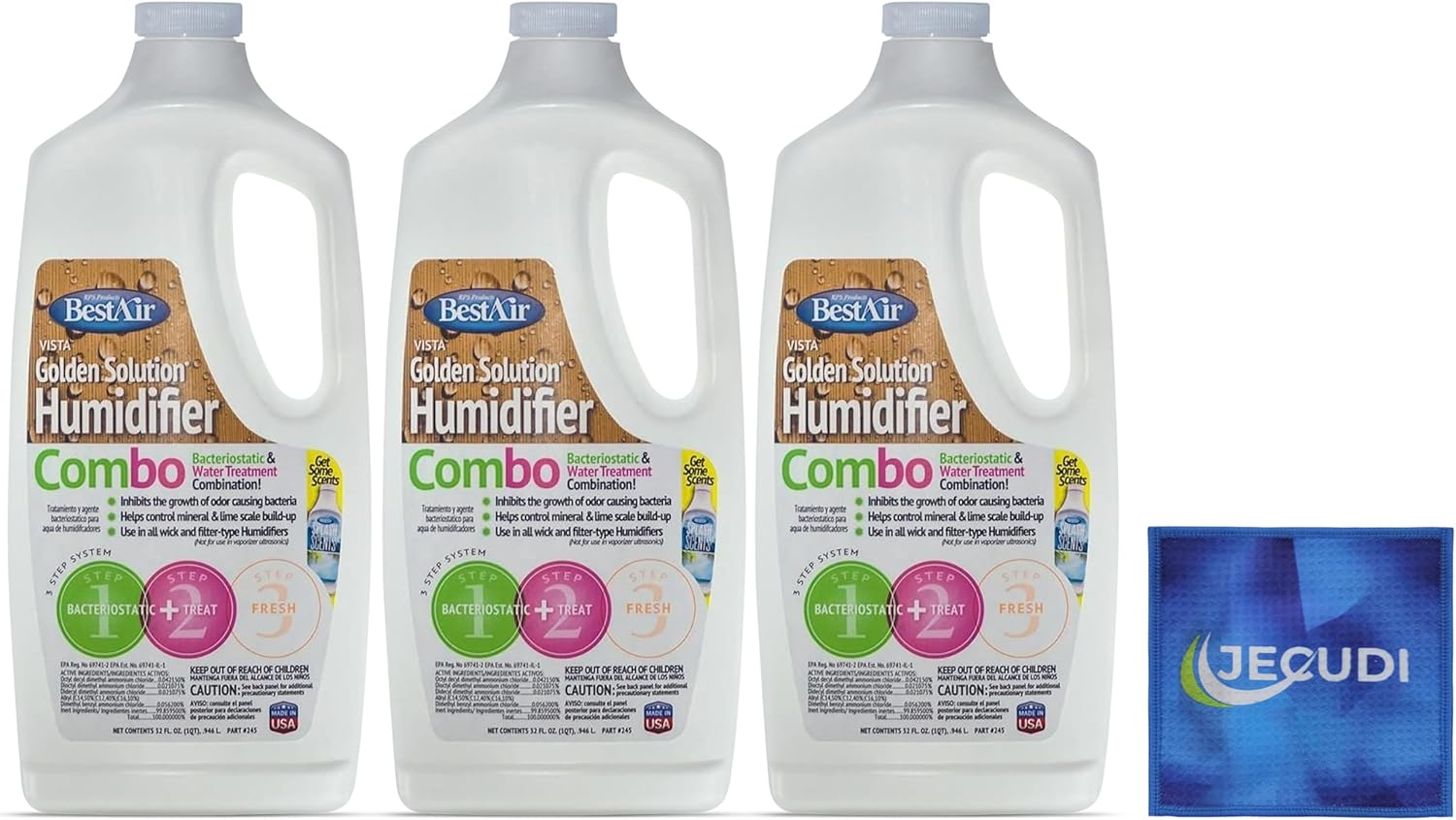 Bacteriostatic Humidifier Water Treatment for Clean Air