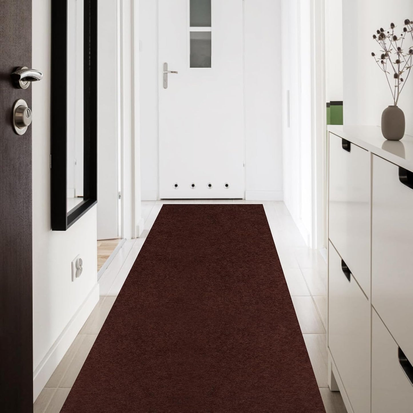 Custom Size Runner Rug with Non-Slip Backing for Any Space