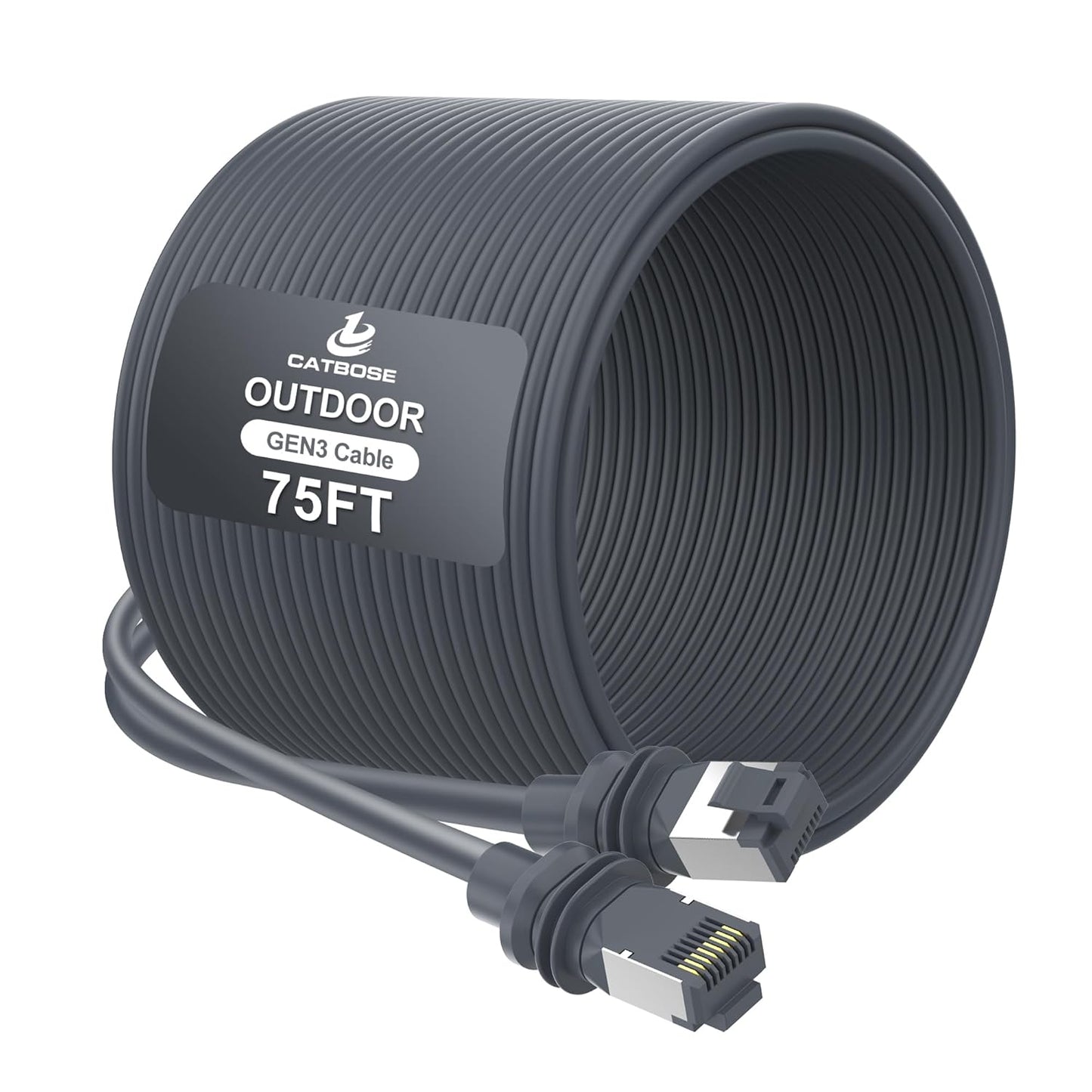 75FT Starlink Gen3 Cable by CatBose - Premium Outdoor Solution