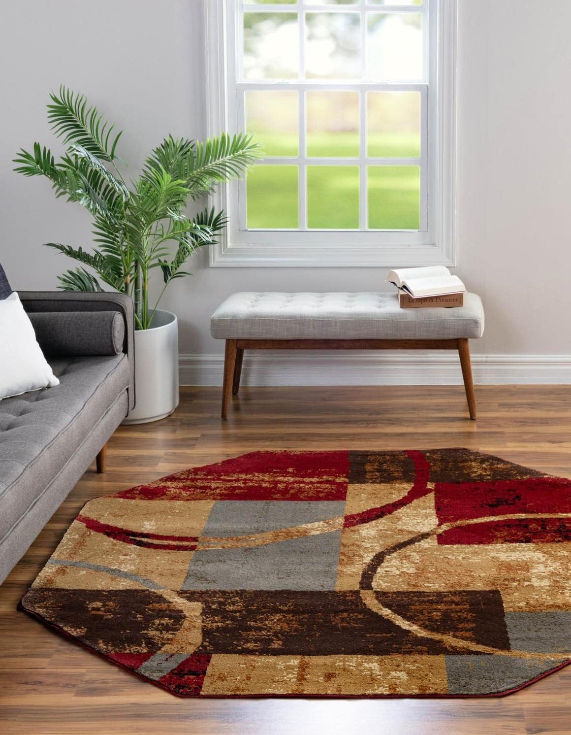Unique Loom Barista Collection Area Rug - Kouillou for Your Home