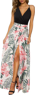 Newshows Women Summer 2025 Maxi Dress - Flowy Vacation Sundress