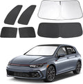 6PCS Windshield Sun Shade Custom Fit for 2022-2025 Volkswagen Golf Mk8