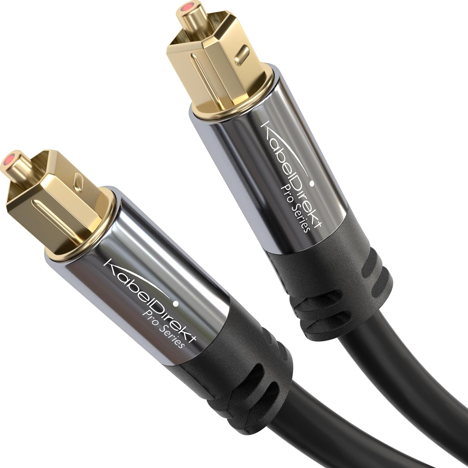 KabelDirekt TOSLINK Optical Audio Cable 100ft for Home Cinema
