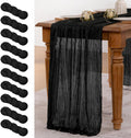 MLMW 160 in Cheesecloth Table Runner 13.3 ft Rustic Boho Decor