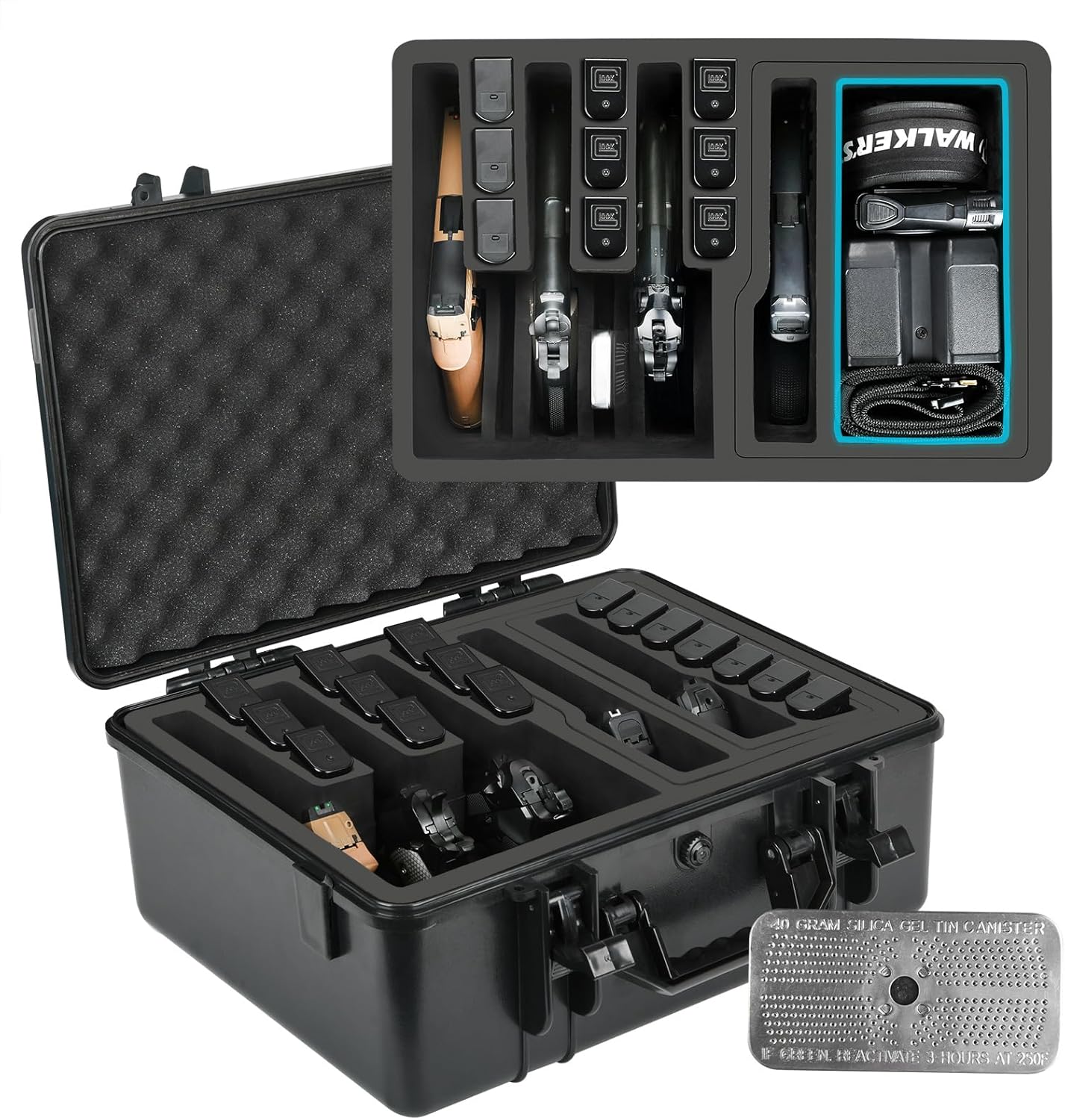 TSA Approved Gun Case for Pistol - Heavy Duty Waterproof Design