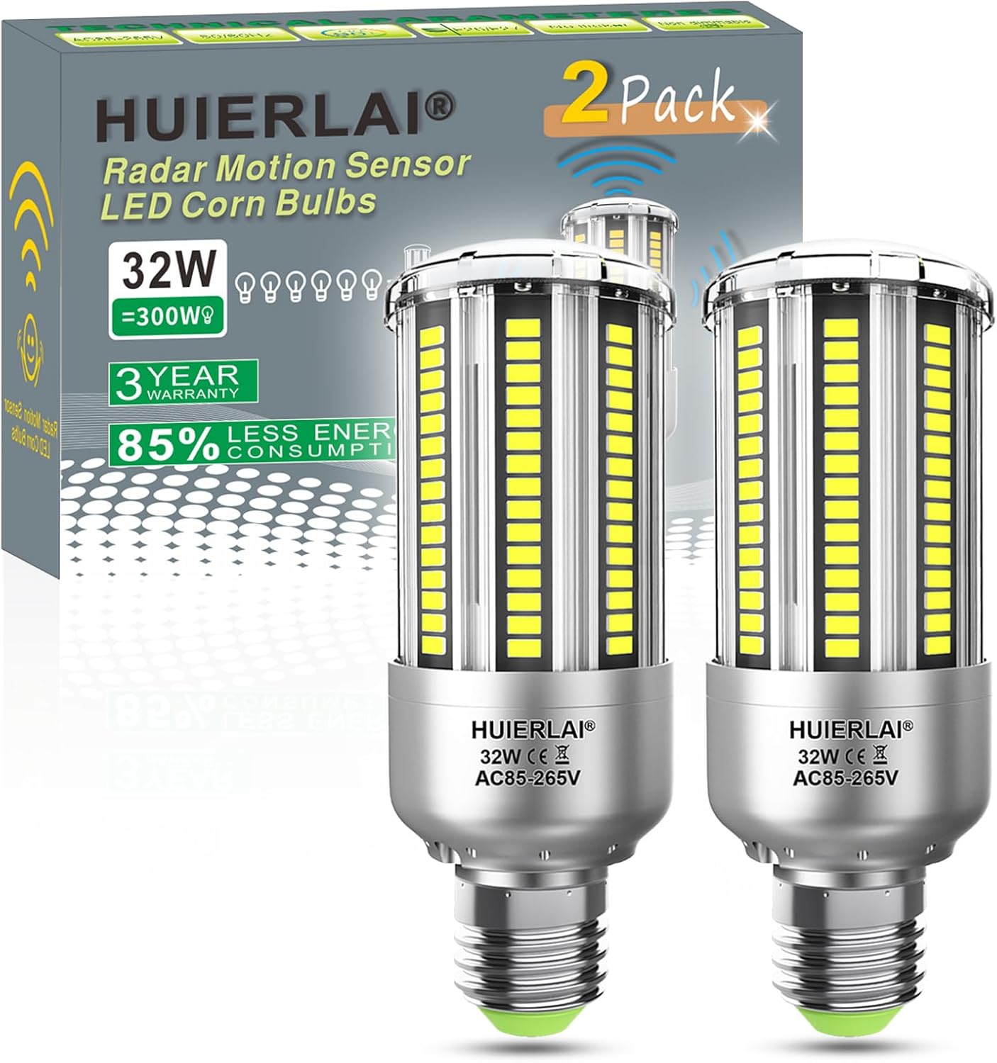 Radar Motion Sensor LED Light Bulbs for Home Safety and Efficiency