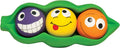 Multipet Three Peas in A Pod Dog Toy - Squeaky Fun for Small Dogs