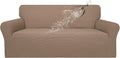 Waterproof Camel Stretch Sofa Cover 60-81in - Dual Leakproof Fit