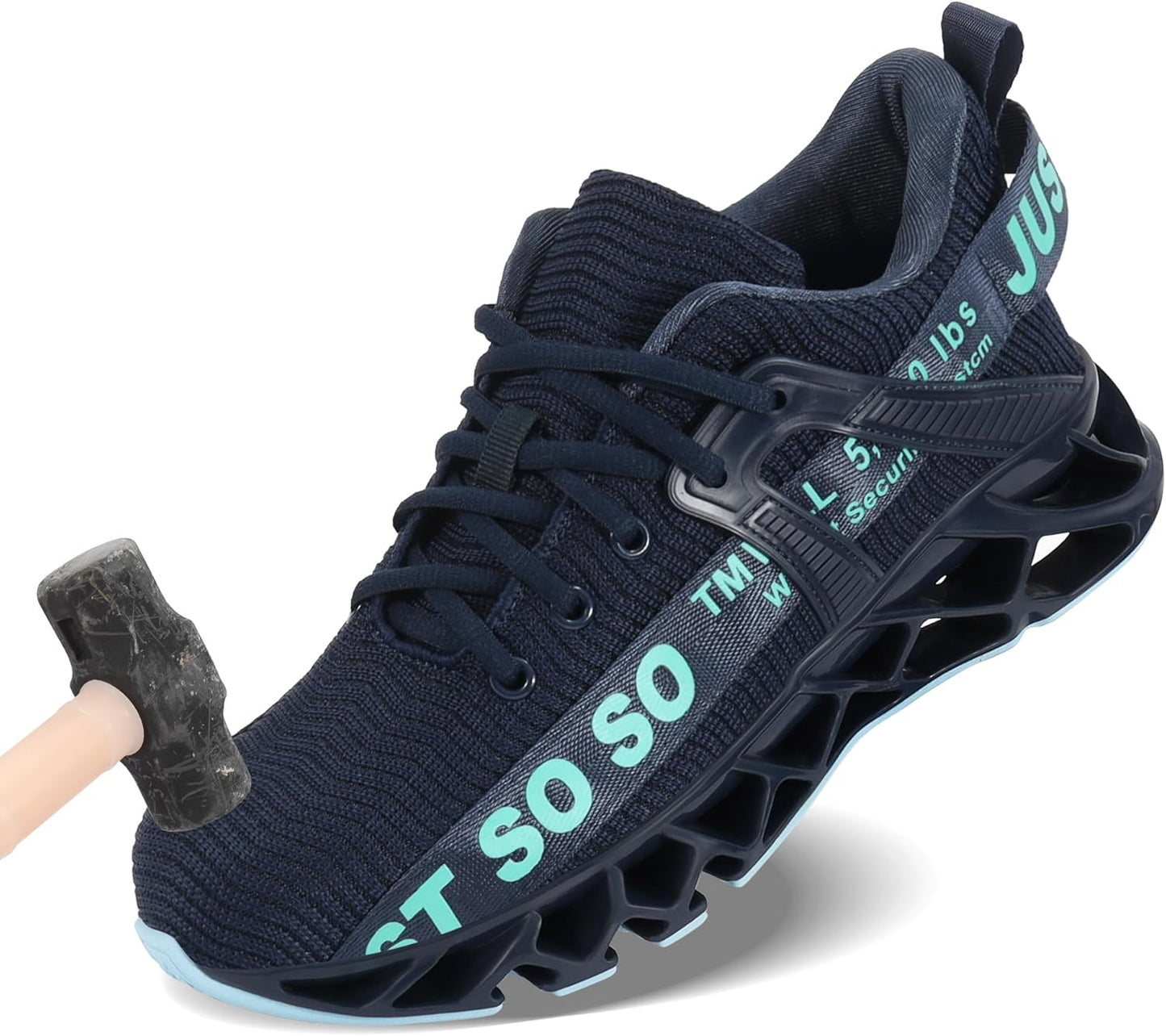 COKAFIL Steel Toe Shoes for Men Women Work Safety Sneakers